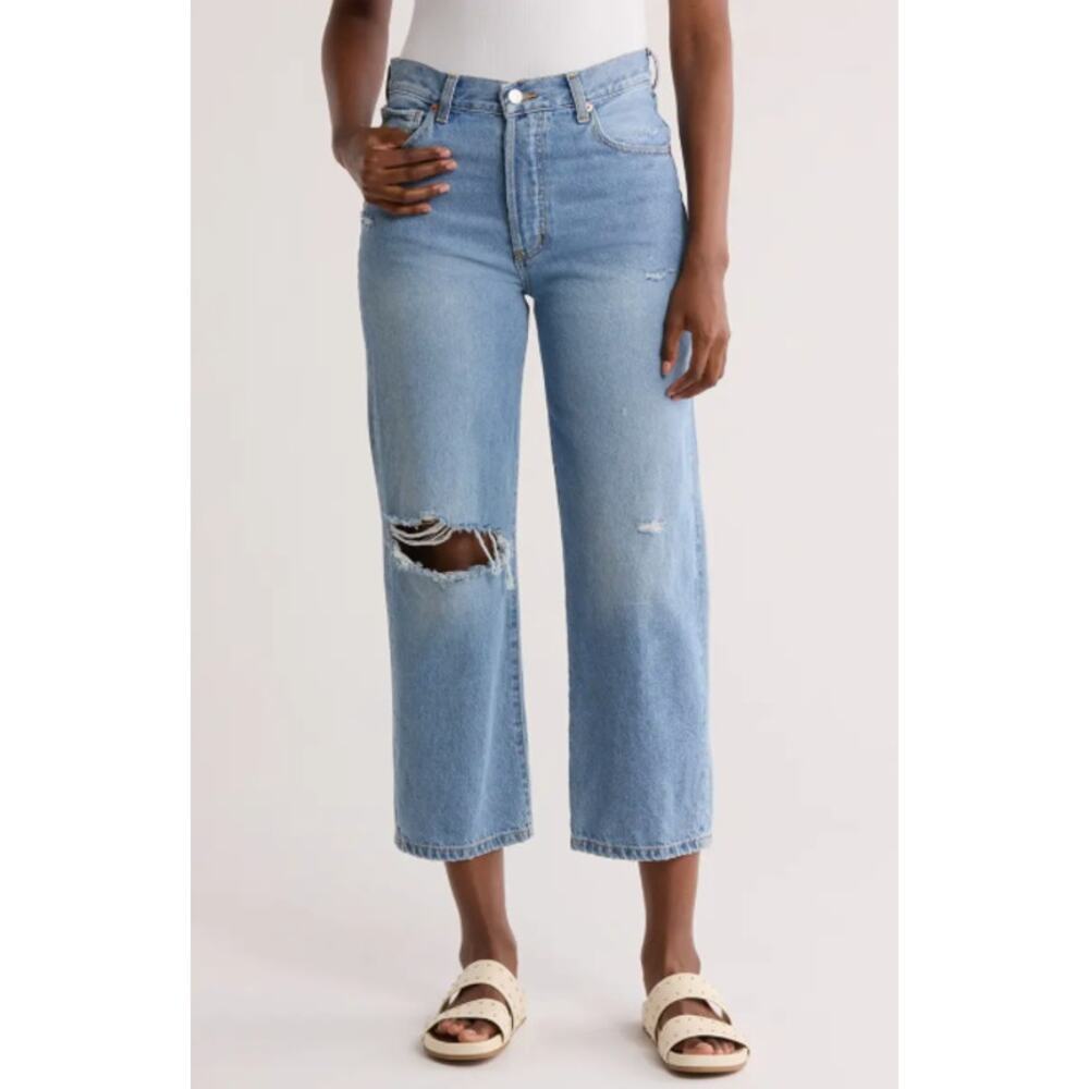 ÉTICA Altin Loose Crop Jeans in Ithaca | Size 25 (fits 29 waist) | NWT